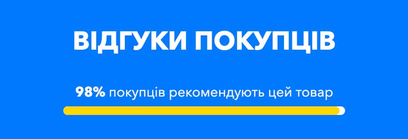 Відгук покупця 1 про акумуляторну лампу